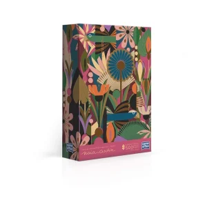 Quebra-Cabeça Coleção Maravilhas Tropicais - Flores Naia Ceschin 500 Nano Peças - Game Office