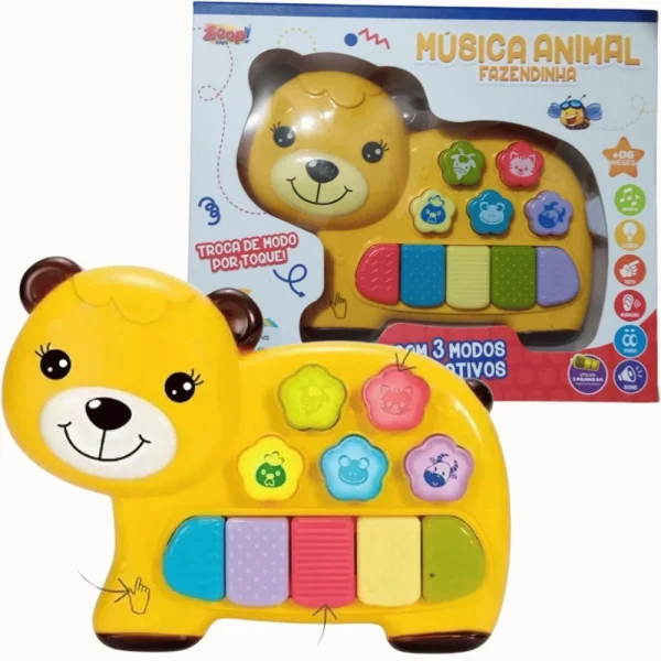 Música Animal Fazendinha Personagens Sortidos - Zoop Toys