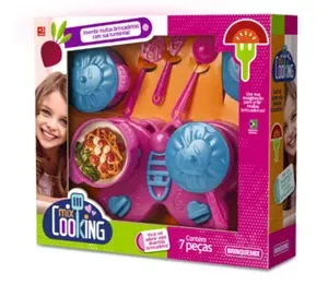 Conjunto Mix Coooking 07 Peças - Brinquemix