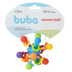 Bola Atomic Atividades Chocalho - Buba