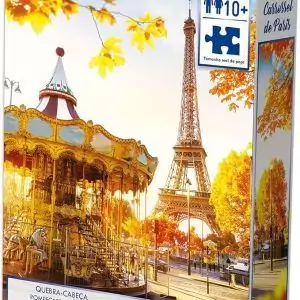 Quebra-Cabeça Carrossel de Paris 1500 Peças - Pais & Filhos