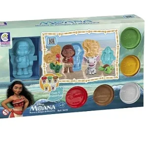 Kit Massinha Moana 5 Potes - Cotiplás