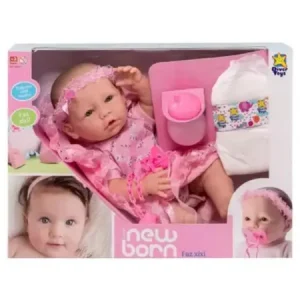 Boneca New Born Faz Xixi - Diver Toys