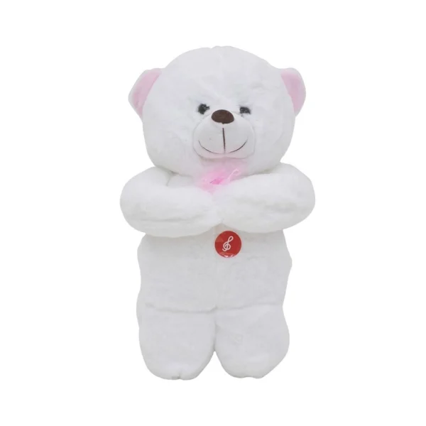 Pelúcia Ursinho Oração Branco - Fofy Toys