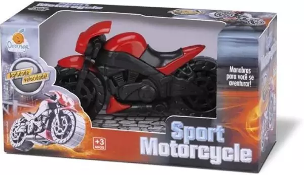 Sport Motorcycle - Orange Toys