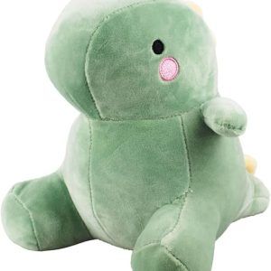 Pelúcia Dinossauro Fofo Sentado Verde - Fofy Toys