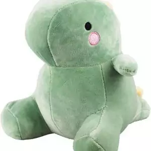 Pelúcia Dinossauro Fofo Sentado Verde - Fofy Toys