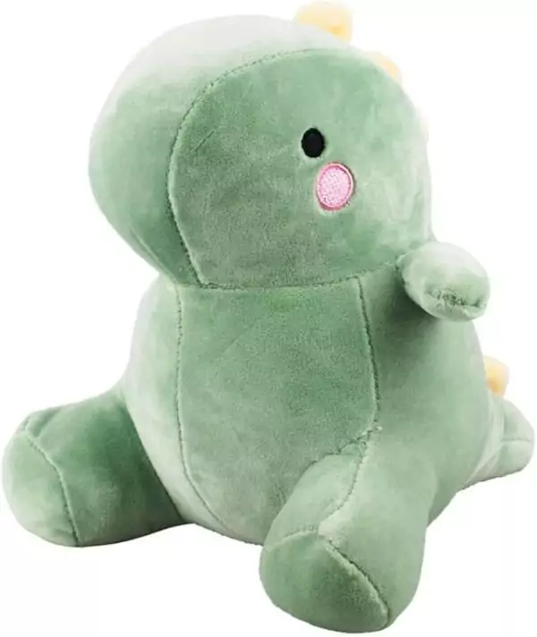 Pelúcia Dinossauro Fofo Sentado Verde - Fofy Toys