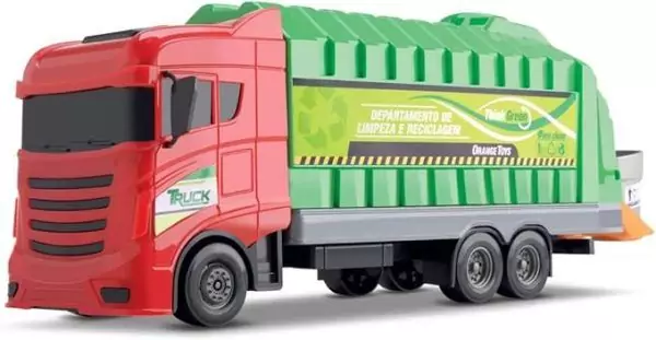 Caminhão Garbage Truck - Orange Toys