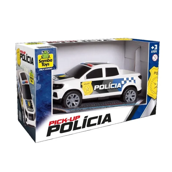 Pick-Up Polícia - Samba Toys