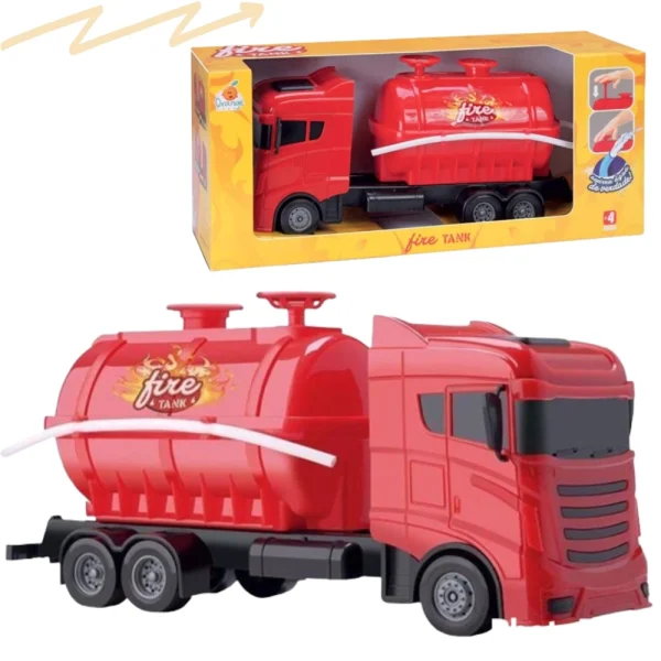 Caminhão Fire Tank - Orange Toys