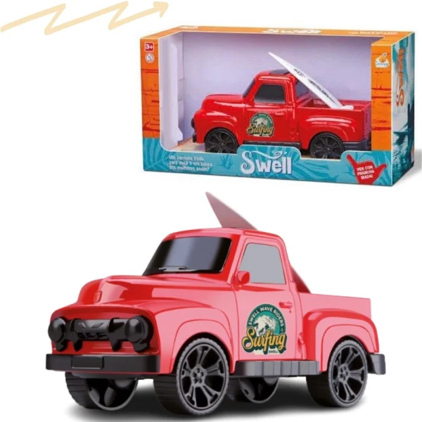 Carro Swell Pick-up com Prancha - Orange Toys