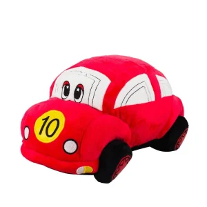 Pelúcia Carro Corrida Vermelho - Fofy Toys