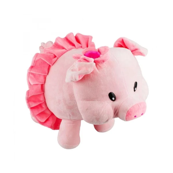 Pelúcia Porquinha com Saia - Fofy Toys