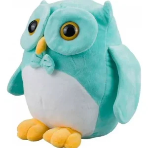 Pelúcia Coruja Verde com Patas Amarelas - Fofy Toys