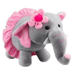 Pelúcia Elefantinha com Saia - Fofy Toys