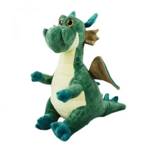 Pelúcia Dragão Verde Sentado - Fofy Toys