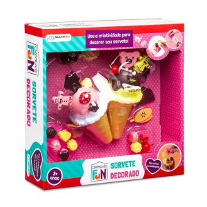 Sorvete Decorado Creative Fun - Multikids