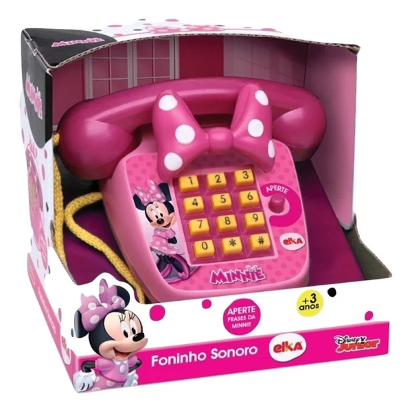 Foninho Sonoro Minnie - Elka