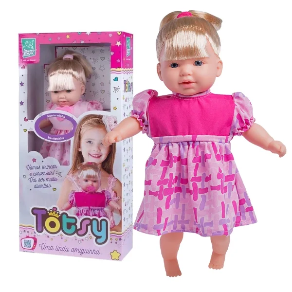 Boneca Totsy Uma Linda Amiguinha - Super Toys