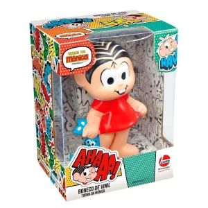 Boneco de Vinil Mônica Turma da Mônica - Líder Brinquedos