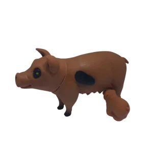 Porquinha com Filhote em Vinil Farm Animals - Bee Toys
