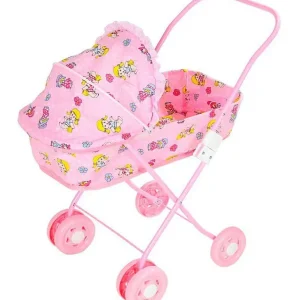 Carrinho de Boneca Bercinho com Capota - M&P Kids