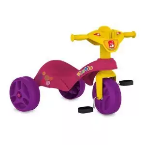 Triciclo Tico-Tico Rosa - Bandeirante