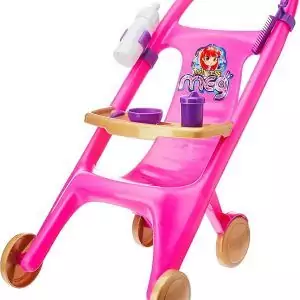Carrinho de Boneca Princesas com Acessórios - Magic Toys